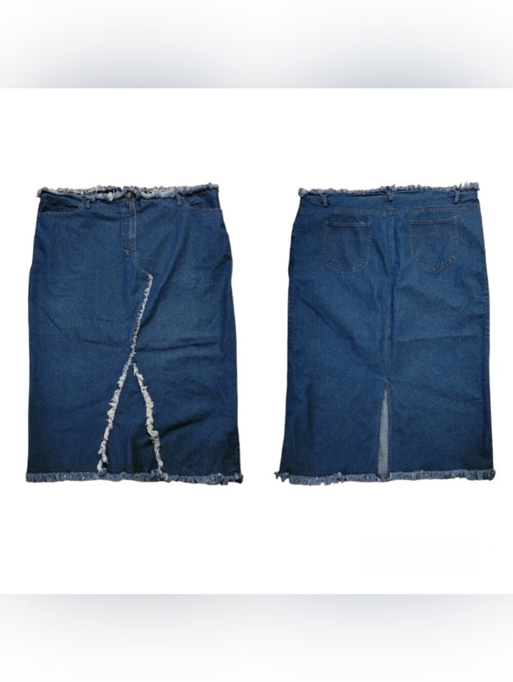 VTG Jeans Junction Denim Skirt Sz 3X